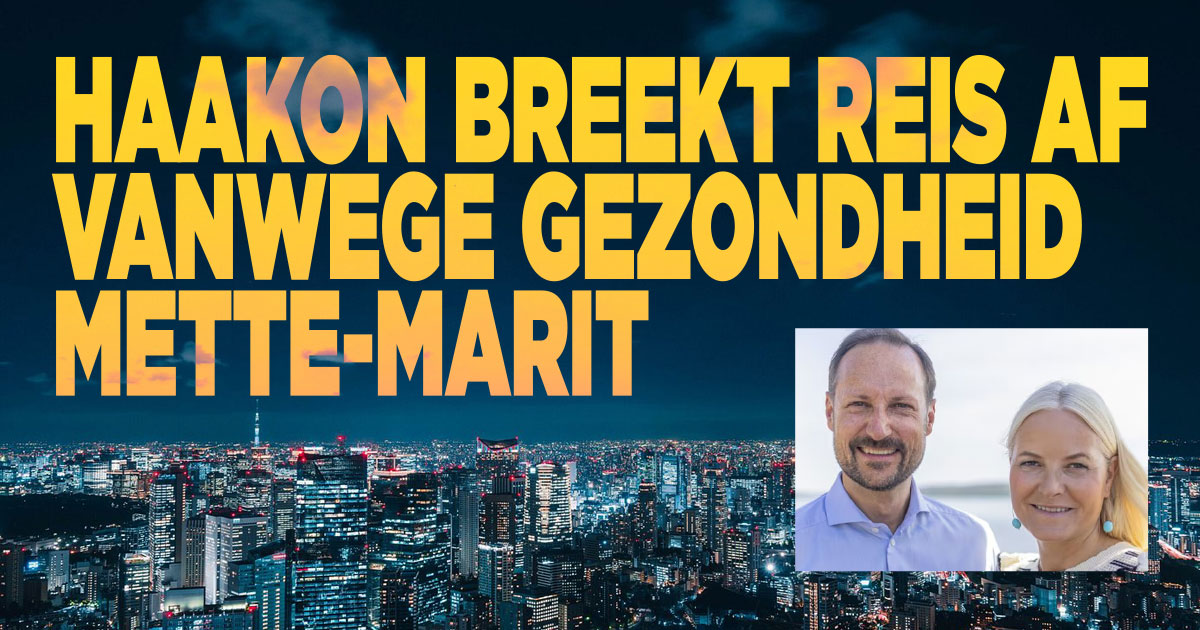 Haakon breekt reis af
