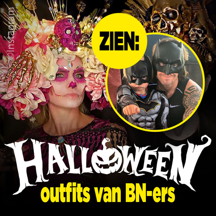 ZIEN: Zo gingen BN-ers verkleed met Halloween