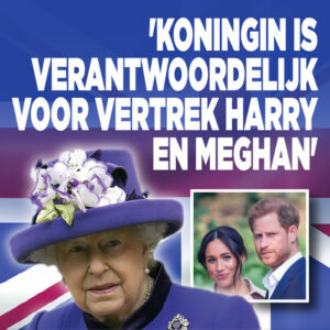 &#8216;Queen Elizabeth veroorzaakte vertrek Harry en Meghan&#8217;
