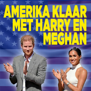 Amerika klaar met Harry en Meghan