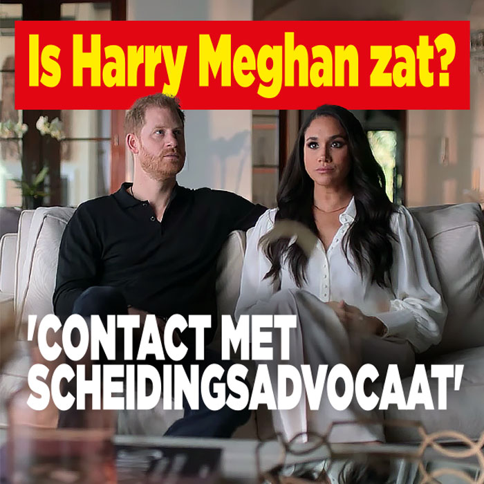 Is Harry Meghan zat? &#8216;Contact met scheidingsadvocaat&#8217;