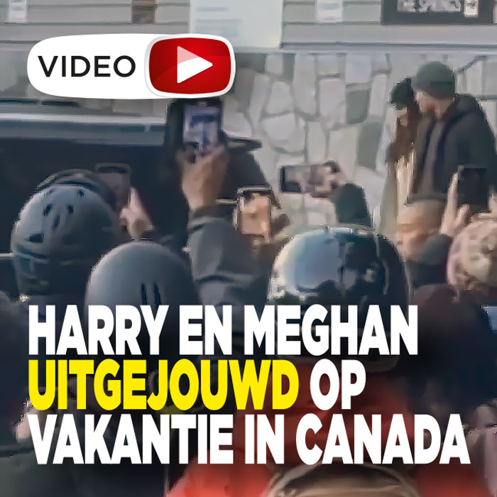 Harry en Meghan uitgejouwd op vakantie in Canada