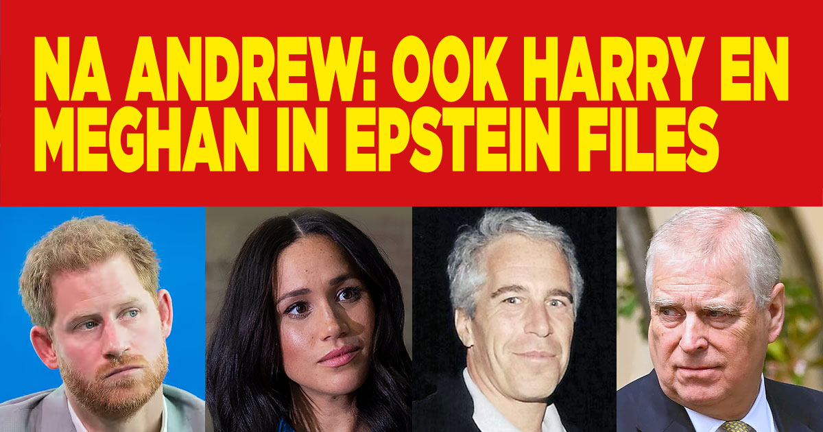 Ook Harry en Meghan in Epstein files