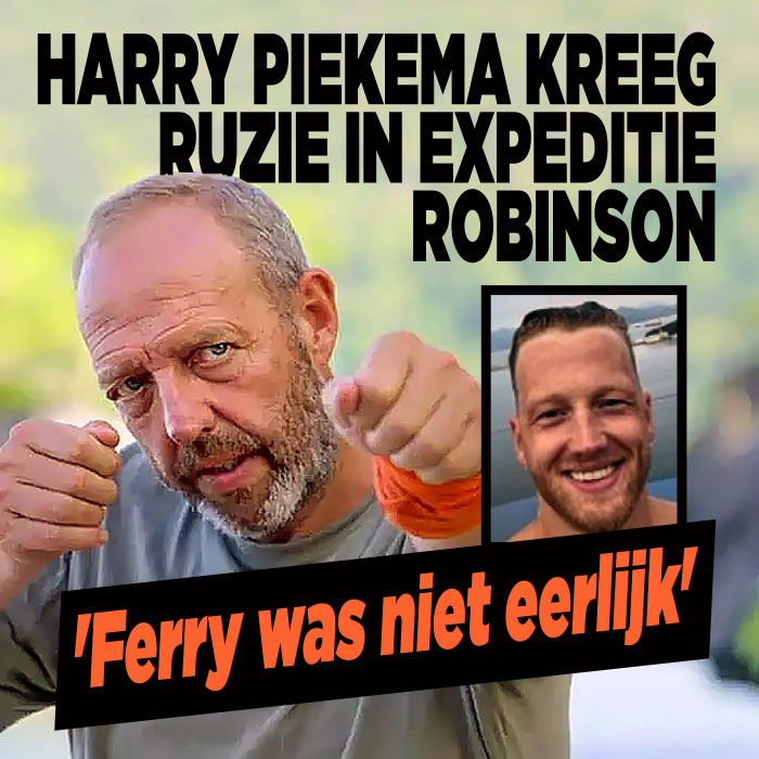 Harry Piekema kreeg ruzie in Expeditie Robinson: &#8216;Ferry was niet eerlijk&#8217;