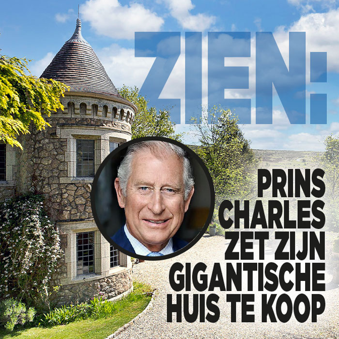 ZIEN: Prins Charles zet zijn gigantische huis te koop