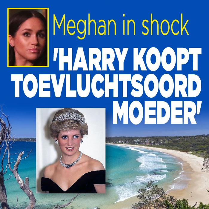 Meghan in shock: Harry wil toevluchtsoord overleden moeder kopen