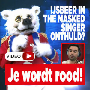 IJsbeer in The Masked Singer onthuld? &#8216;Je wordt rood!&#8217;