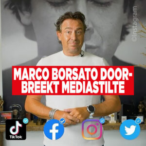 Marco Borsato doorbreekt mediastilte