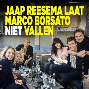 Jaap Reesema laat Marco Borsato niet vallen