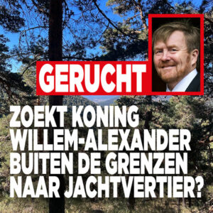 Gerucht: Zoekt koning Willem-Alexander buiten de grenzen naar jachtvertier?
