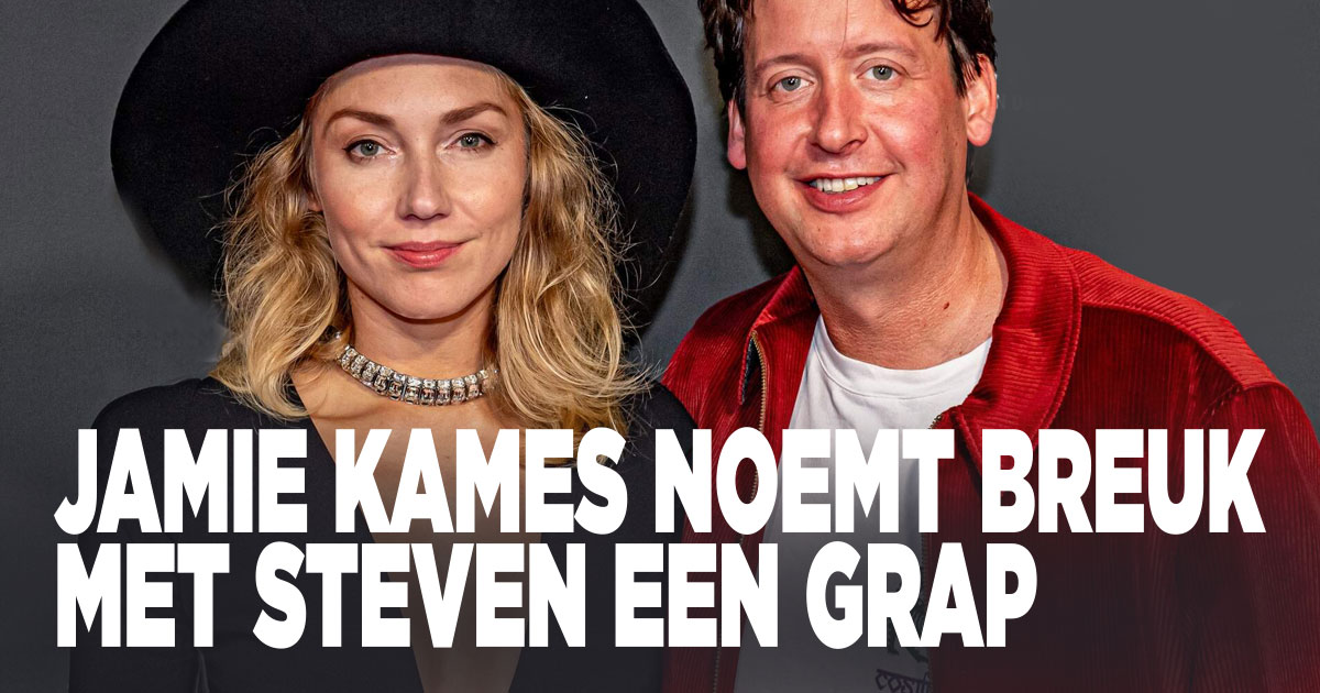 Jamie noemt breuk grote grap