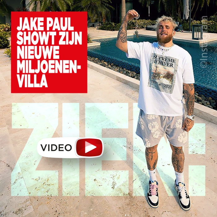 ZIEN: Jake Paul showt zijn nieuwe miljoenenvilla