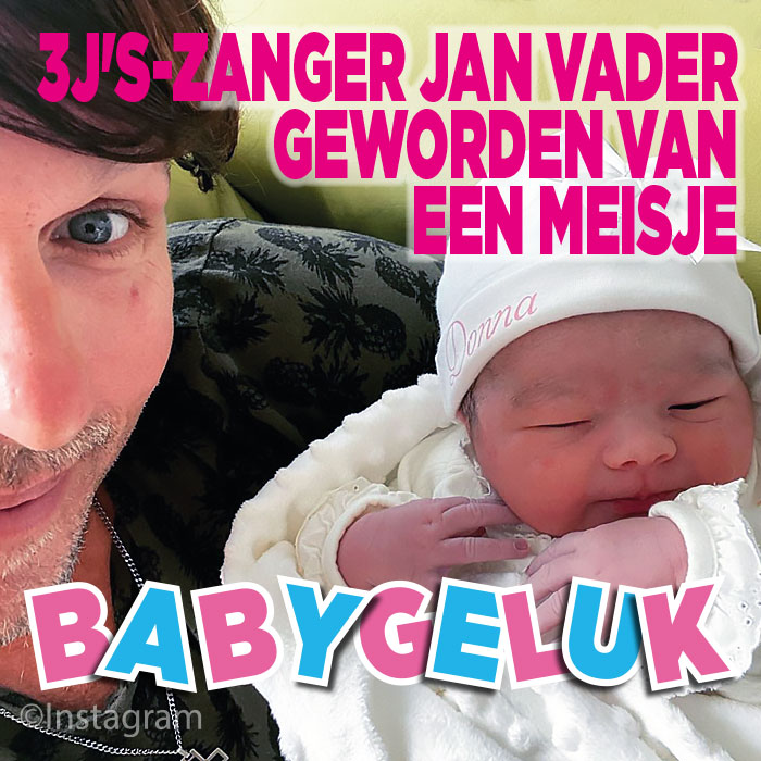 3JS-zanger Jan Dulles vader geworden van tweede kind