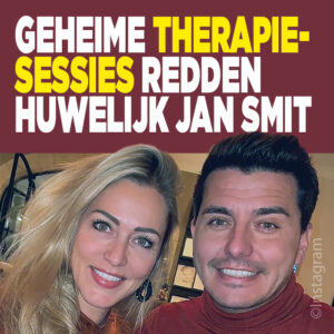 Geheime therapiesessies redden huwelijk Jan Smit