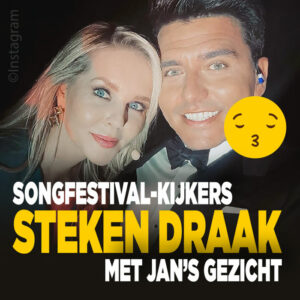 Songfestival-kijkers steken draak met Jan&#8217;s gezicht