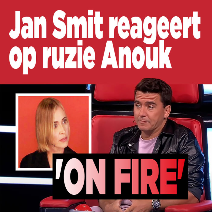Jan Smit reageert op ruzie met Anouk