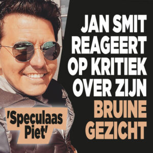 &#8216;Speculaas Piet&#8217; Jan Smit reageert op kritiek over zijn bruine gezicht