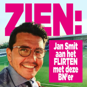 ZIEN: Jan Smit aan het flirten met deze BN&#8217;er