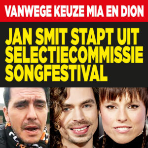 Jan Smit stapt uit selectiecommissie Songfestival vanwege keuze voor Mia en Dion