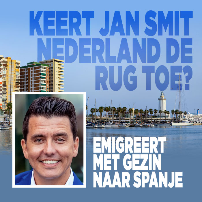 Keert Jan Smit Nederland de rug toe? &#8216;Emigreert met gezin naar Spanje&#8217;