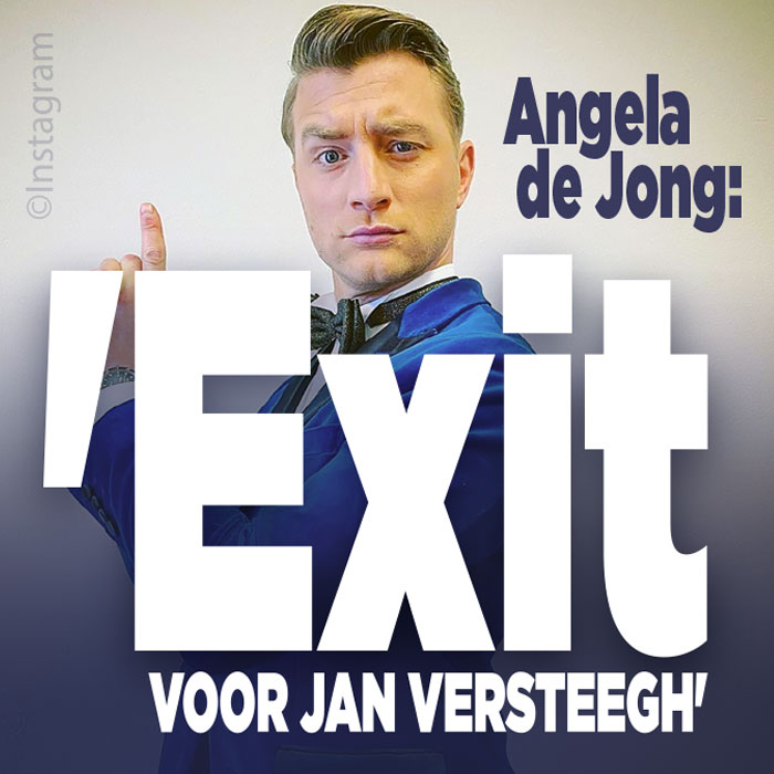 Angela de Jong: &#8216;Exit voor Jan Versteegh&#8217;