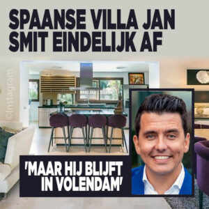 Spaanse villa Jan Smit eindelijk af: &#8216;Maar hij blijft in Volendam&#8217;