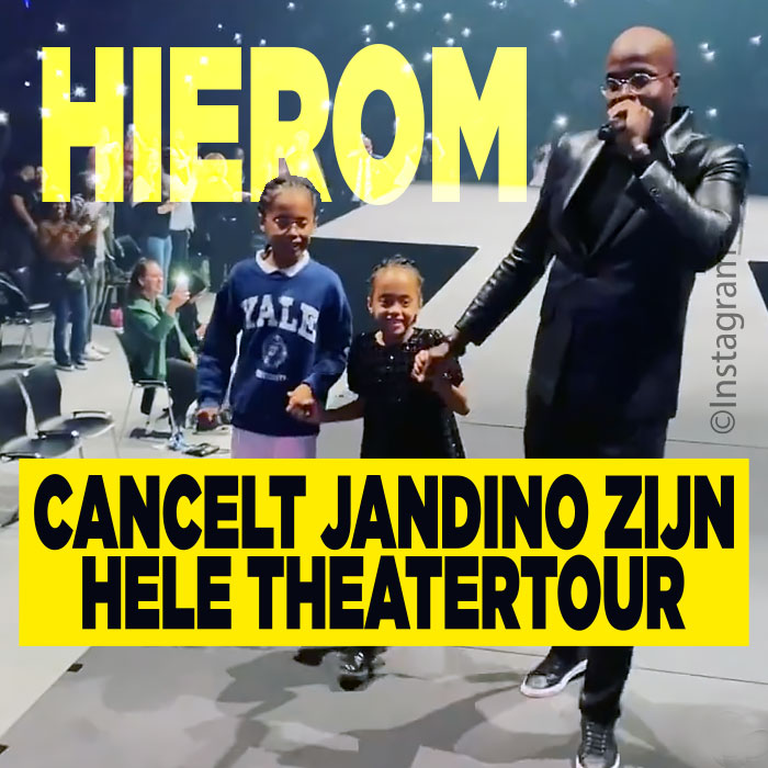 Jandino cancelt hele tour|