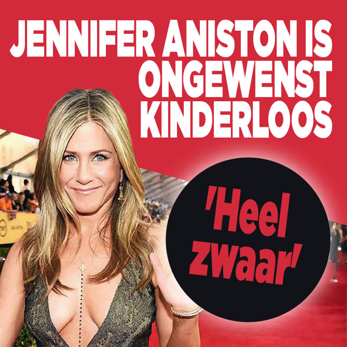 Jennifer Aniston is ongewenst kinderloos: &#8216;Heel zwaar&#8217;