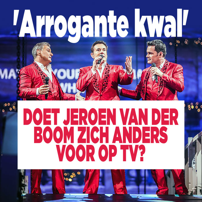 Doet Jeroen van der Boom zich anders voor op tv? &#8216;Arrogante kwal&#8217;