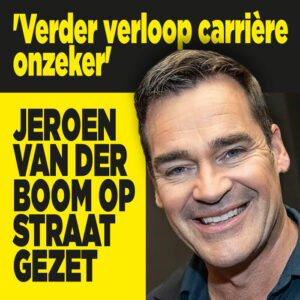 Jeroen van der Boom op straat gezet: &#8216;Verder verloop carrière onzeker&#8217;