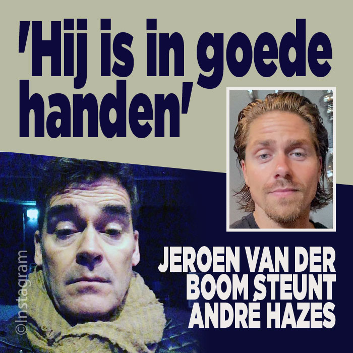 Jeroen van der Boom steunt André Hazes