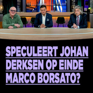 Speculeert Johan Derksen op einde Marco Borsato?