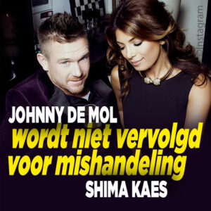 Johnny de Mol wordt niet vervolgd voor mishandeling Shima Kaes