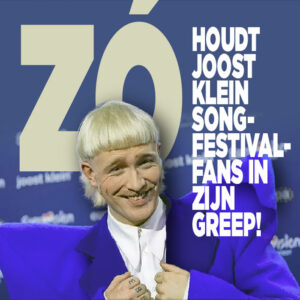 Zó houdt Joost Klein Songfestival-fans in zijn greep!