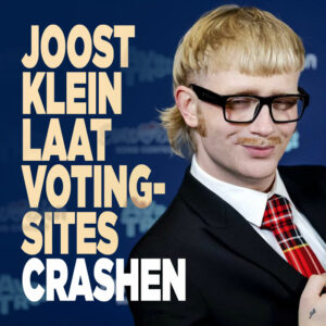 Joost Klein laat votingsites crashen