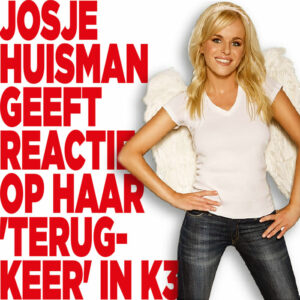 Josje Huisman geeft reactie op haar &#8217;terugkeer&#8217; in K3