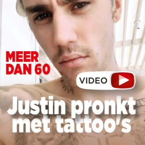 Dit zijn de tatoeages van Justin Bieber en de betekenissen!