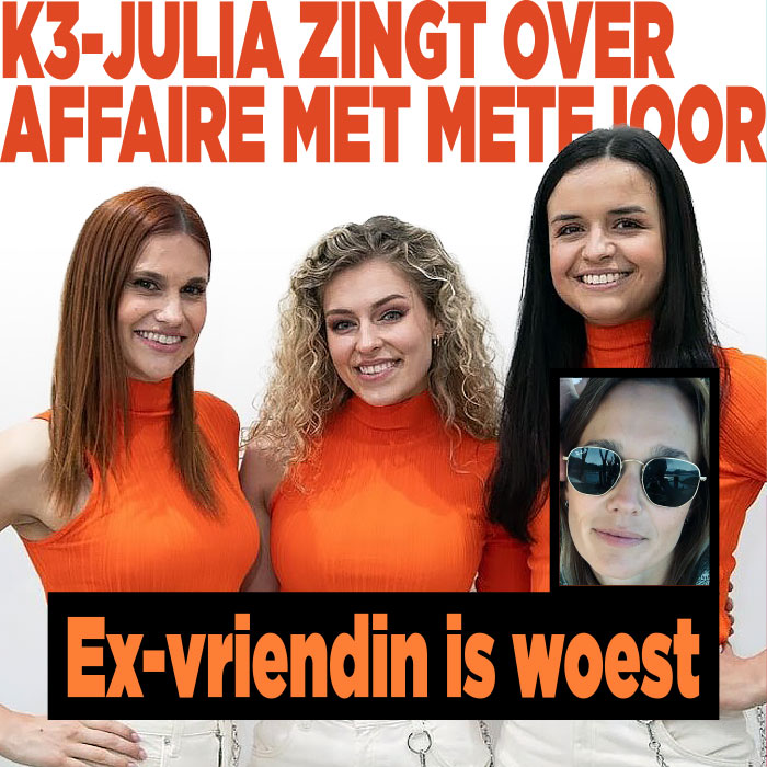 K3-Julia zingt over affaire met Metejoor: &#8216;Ex-vriendin is woest&#8217;