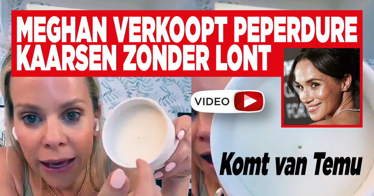 Meghan's kaarsen doen het niet