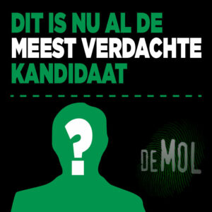 Dit is de meest verdachte kandidaat van Wie is de Mol?!