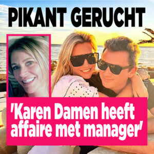 Pikant gerucht: &#8216;Karen Damen heeft affaire met manager&#8217;
