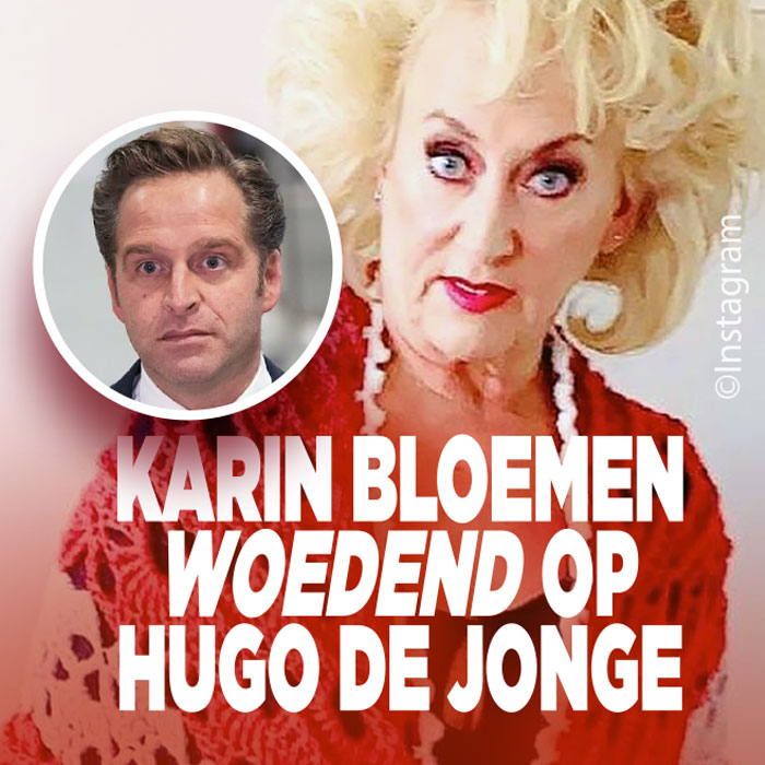 Karin Bloemen woedend op Hugo de Jonge