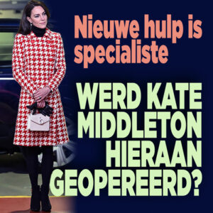Werd Kate Middleton hieraan geopereerd? &#8216;Nieuwe hulp is specialiste&#8217;