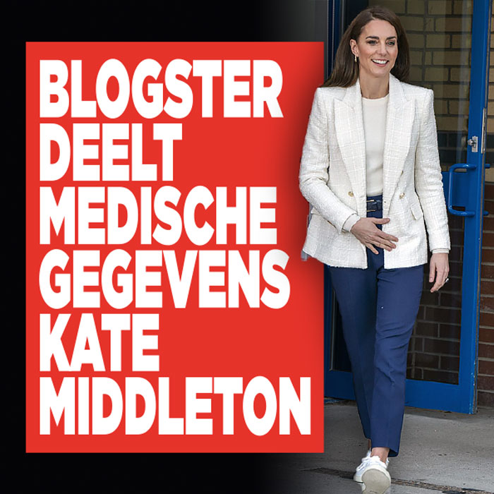 Medische gegevens Kate Middleton op straat door blogster
