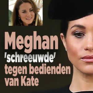Meghan ‘schreeuwde’ tegen bedienden van Kate