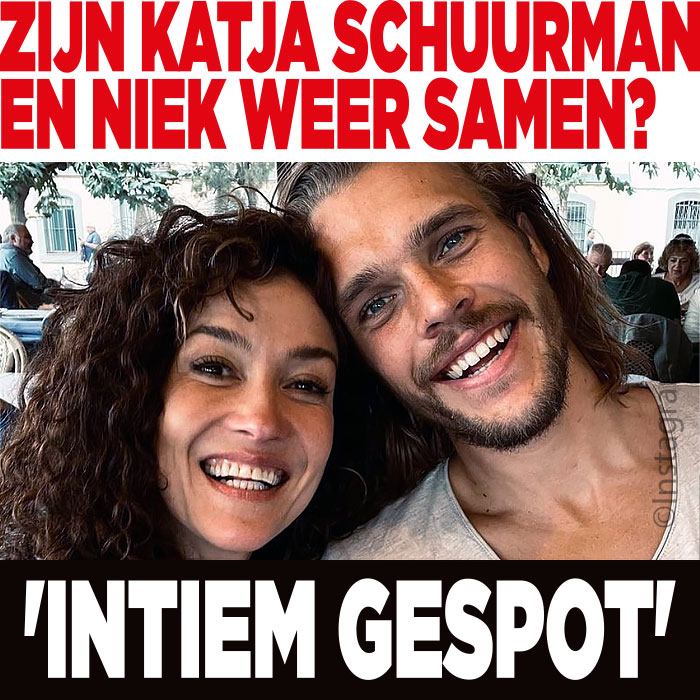 Zijn Katja Schuurman en Niek weer samen? &#8216;Intiem gespot&#8217;