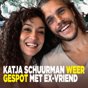 Katja Schuurman weer gespot met ex-vriend