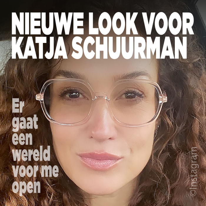Nieuwe look voor Katja Schuurman