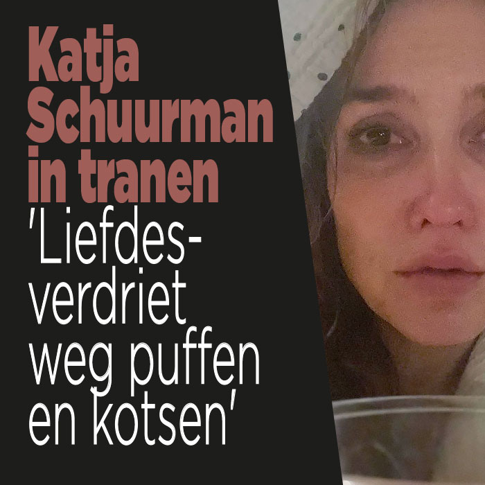 Katja Schuurman is ziek