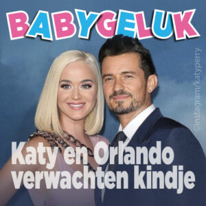 Katy en Orlando verwachten eerste kindje!